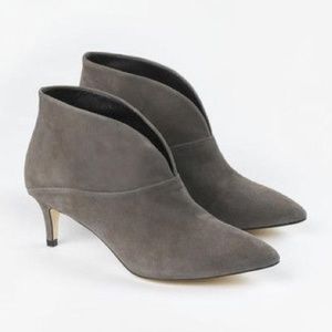 BODEN suede ALEXIS booties low heel ankle boots